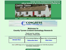 Tablet Screenshot of cotyroneireland.com